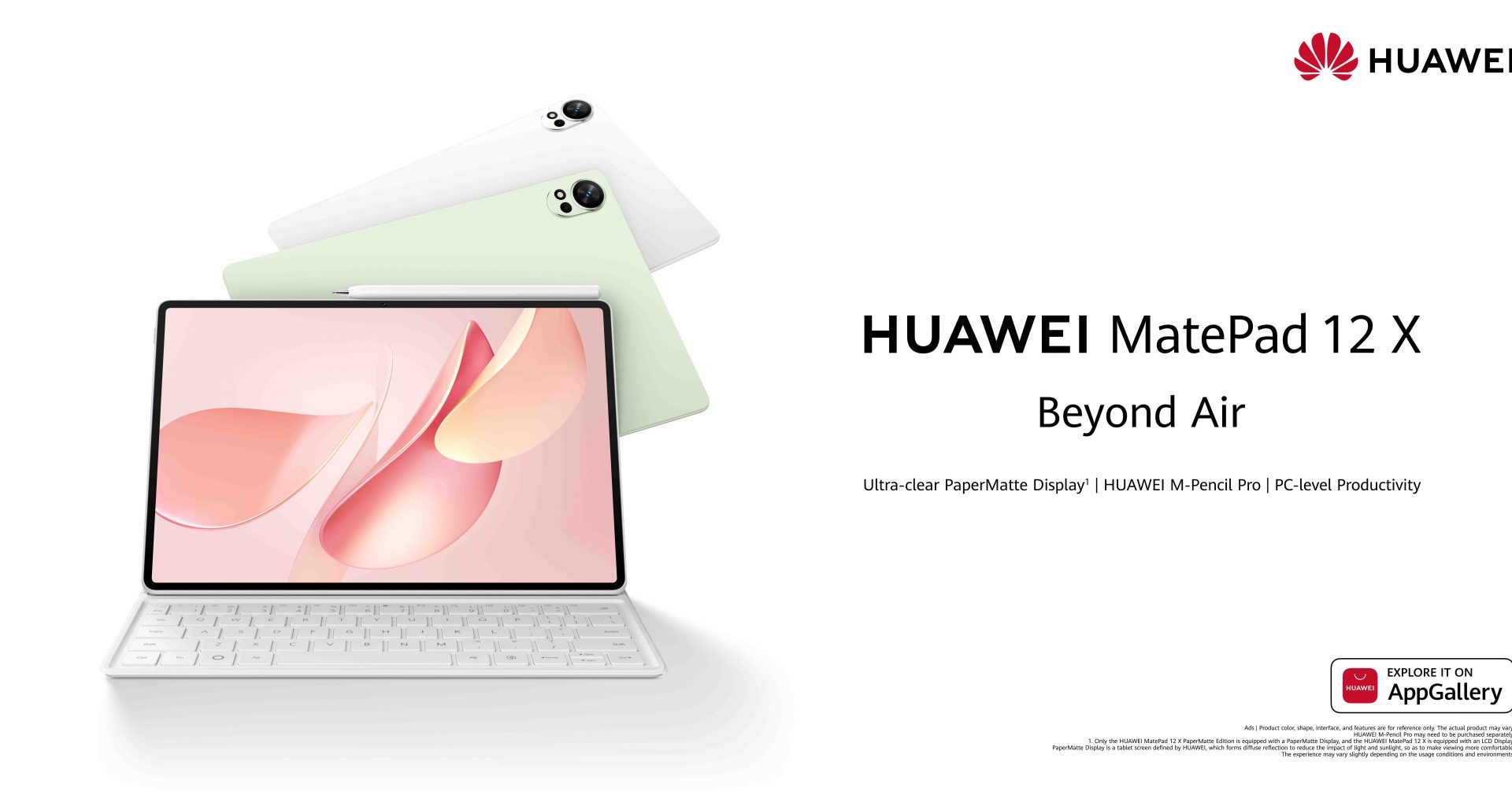 HUAWEI MatePad 12 X (2025) Debuts in Paris, Ushering in a New Era of Tablet Productivity - Alvinology