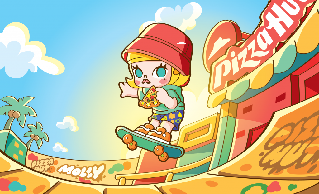 Pizza Hut x POP MART Debuts Exclusive MOLLY Collectibles; Available Only in Singapore This December - Alvinology