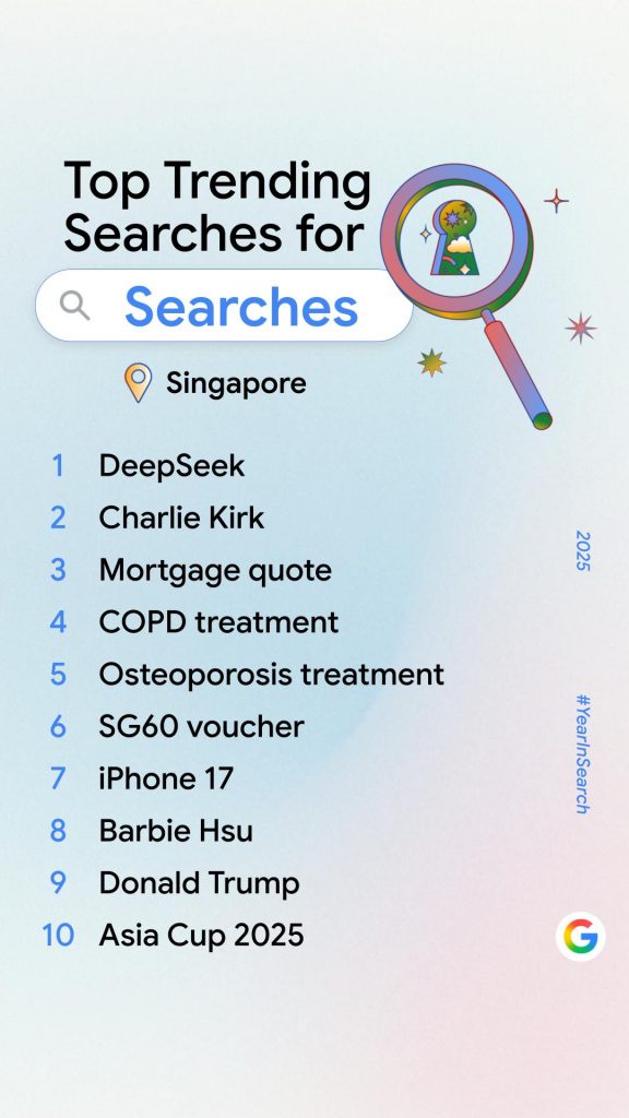 Google Year in Search 2025: Singaporeans Planned Smart, Spent Wisely, and Celebrated Big for SG60 - Alvinology