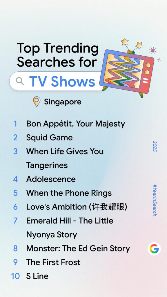 Google Year in Search 2025: Singaporeans Planned Smart, Spent Wisely, and Celebrated Big for SG60 - Alvinology