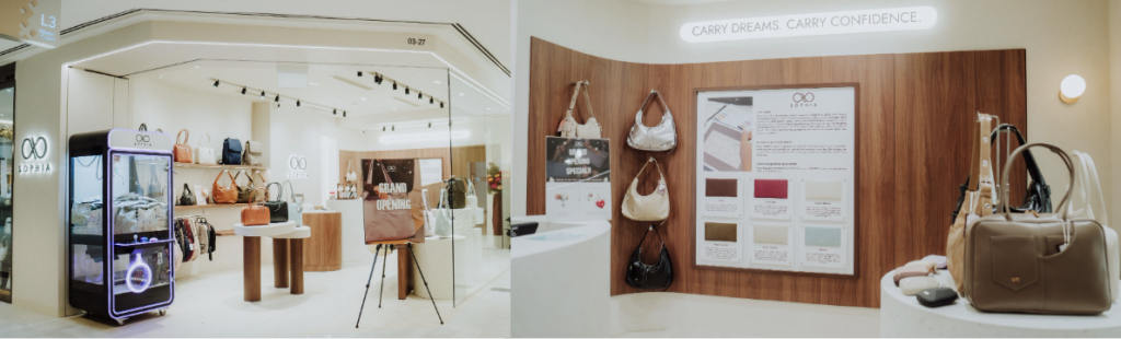 The Sophia Label Celebrates 10 Years with First-Ever Concept Store at Raffles City - Alvinology