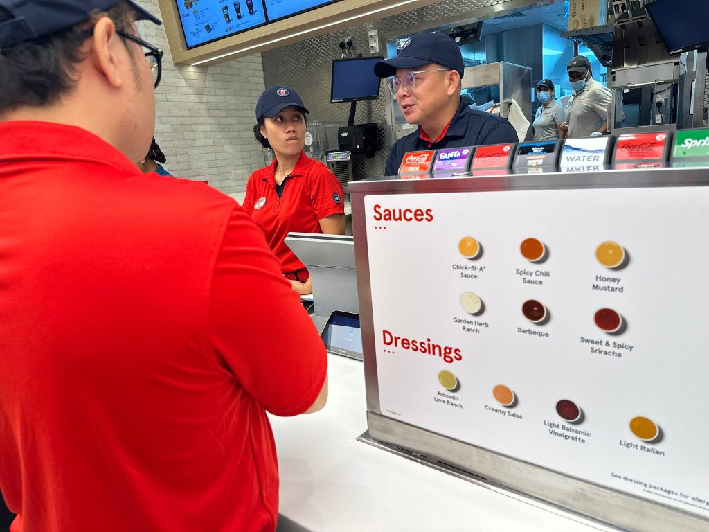 [Sneak Peek] Chick fil A Opens First Asia Outlet at Bugis+ with Singapore Exclusive Spicy Chili Sauce and Spicy Burgers - Alvinology