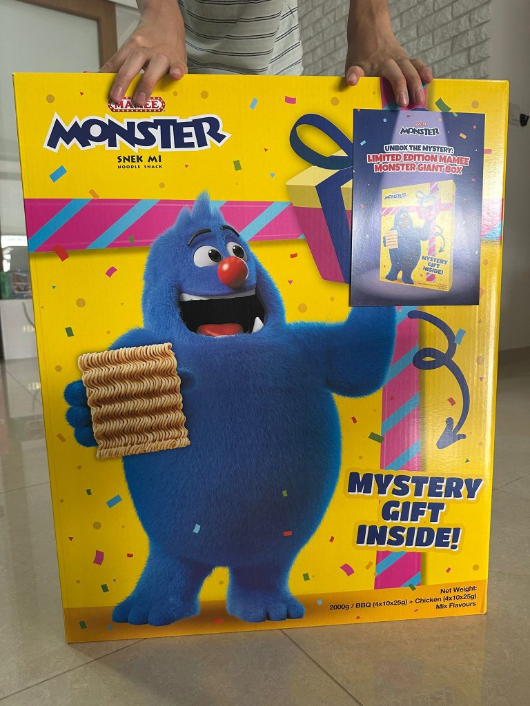 Mamee Monster Drops A Mega Mystery Box In Singapore With Only 500 Up For Grabs - Alvinology