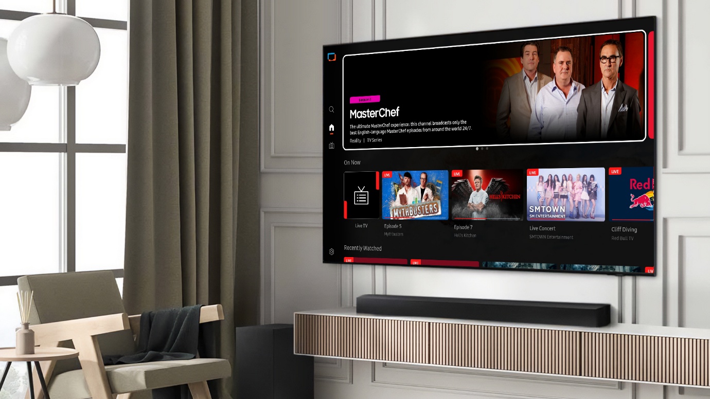 Samsung TV Plus Marks 1st Anniversary in Southeast Asia with 13 New Channels Coming to the Platform Samsung TV Plus interface on a Samsung Smart TV
