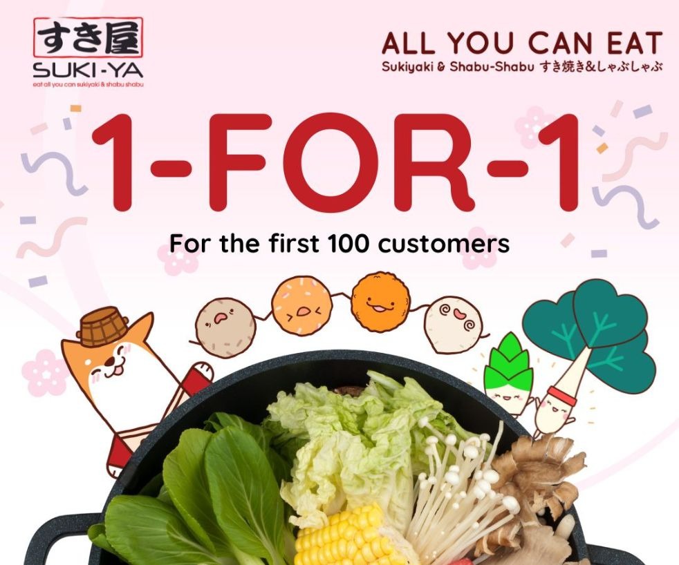 Suki-Ya Kicks Off 2026 With a 1-For-1 Hotpot Deal at VivoCity - Alvinology