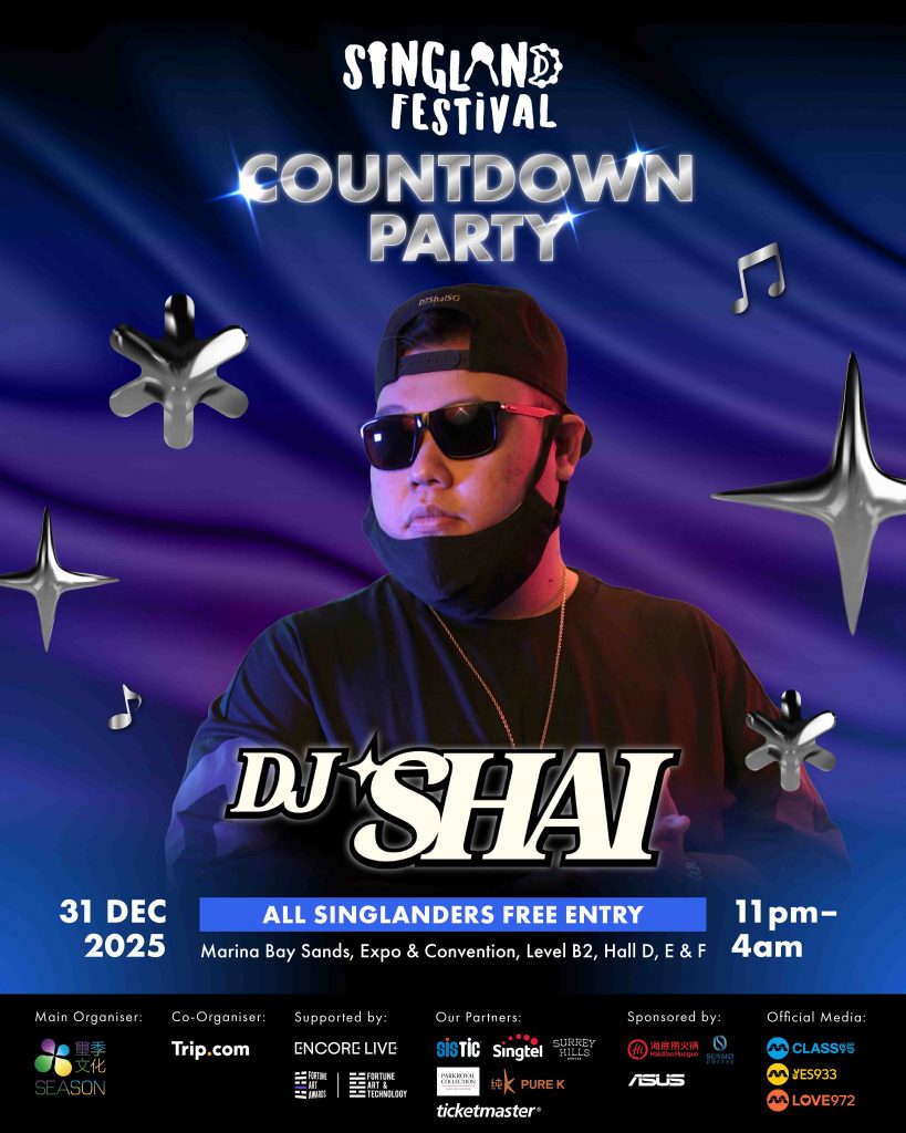 Singland Festival Countdown & After Parties Set to Ring in 2026 with Singapore’s Hottest DJs - Alvinology