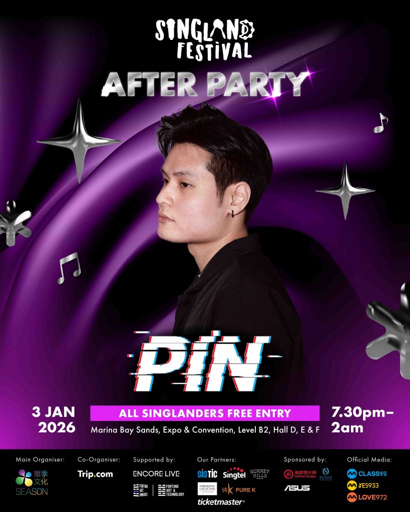 Singland Festival Countdown & After Parties Set to Ring in 2026 with Singapore’s Hottest DJs - Alvinology