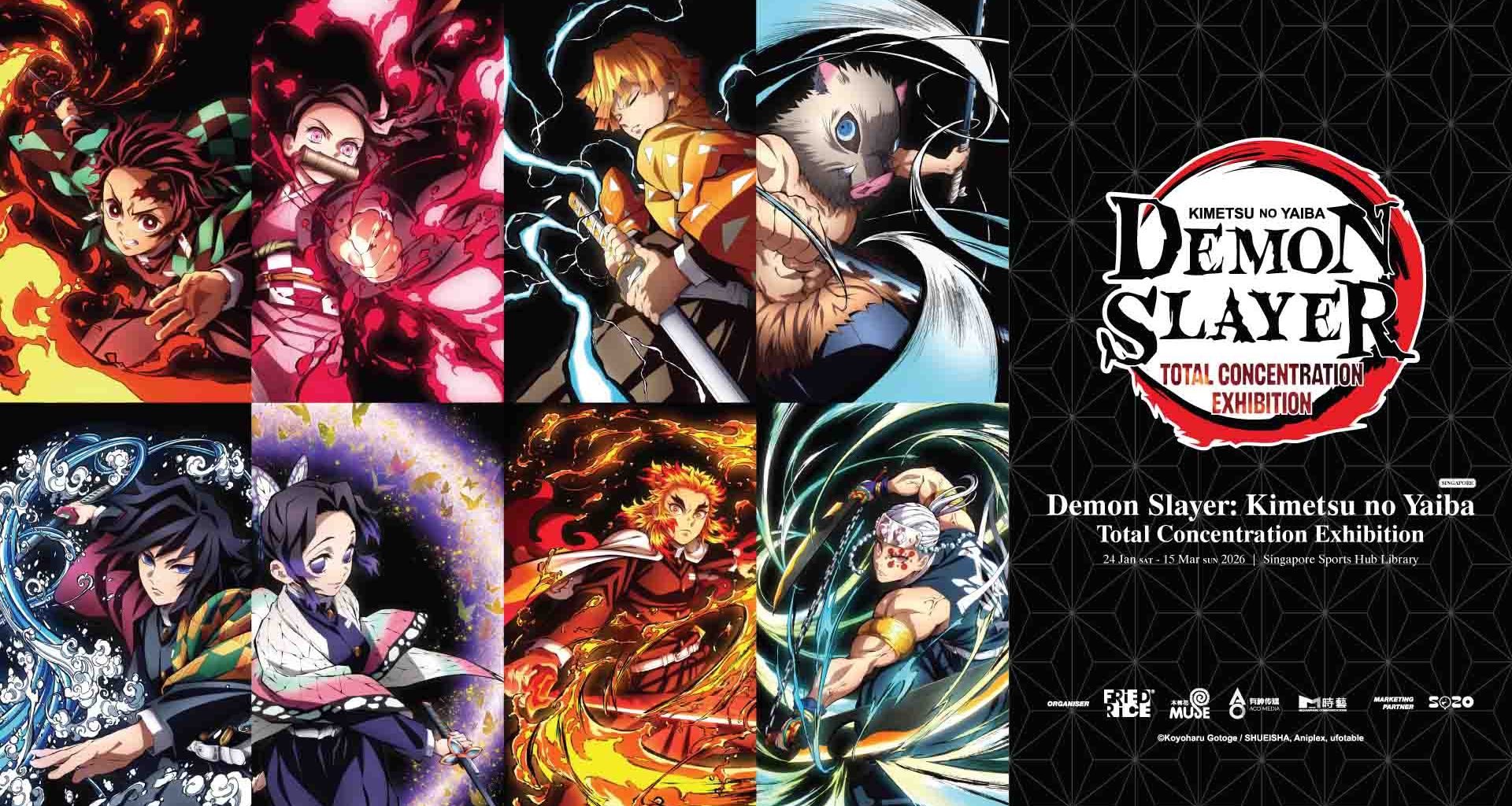 Largest Demon Slayer: Kimetsu no Yaiba Total Concentration Exhibition is Now Open - Alvinology