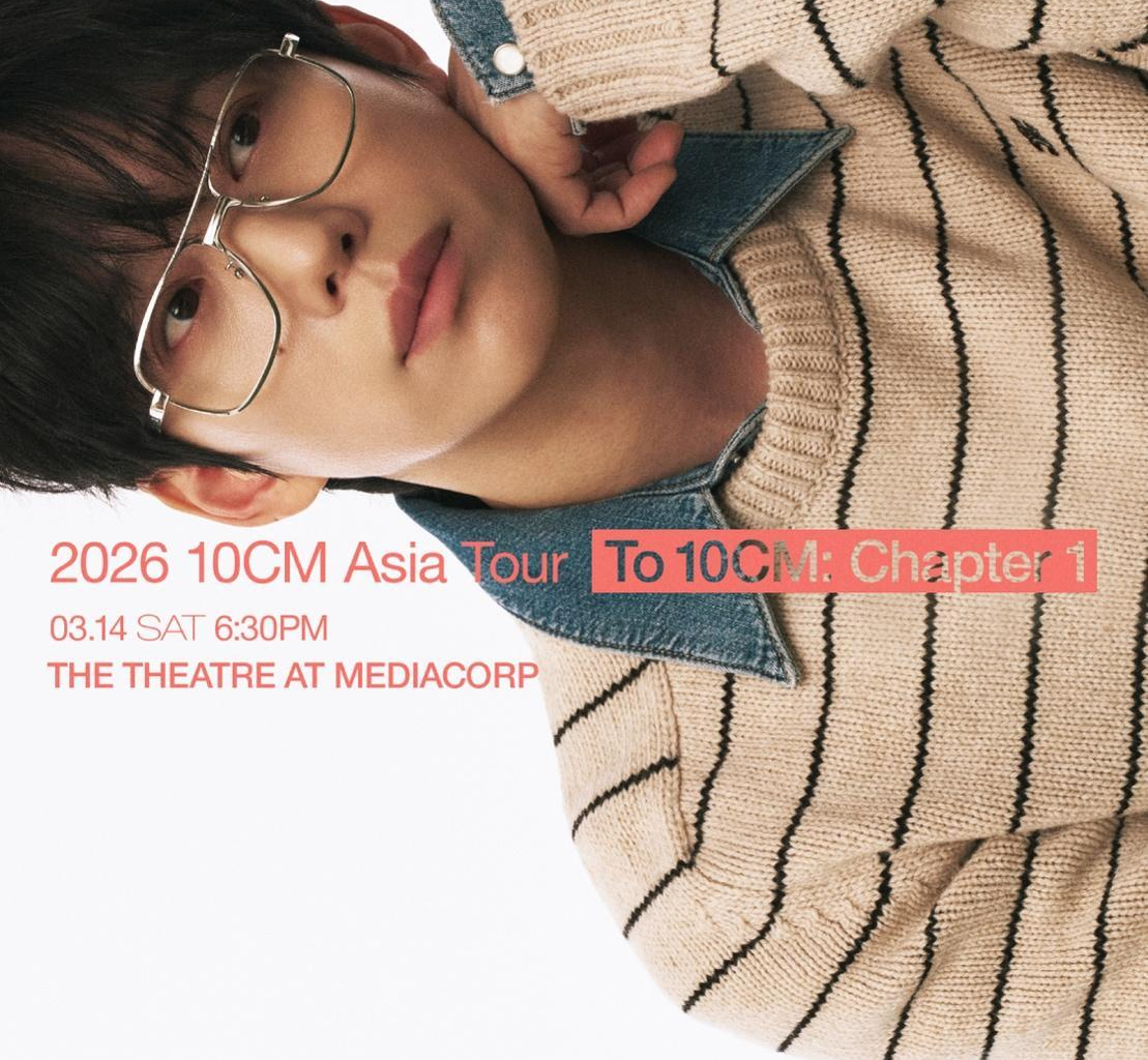 10CM Announces 2026 Asia Tour “To 10CM: Chapter 1”, Singapore Concert Set for March - Alvinology