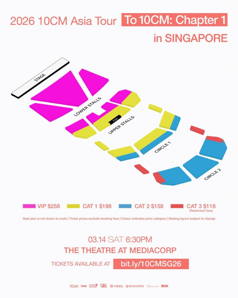 10CM Announces 2026 Asia Tour “To 10CM: Chapter 1”, Singapore Concert Set for March - Alvinology