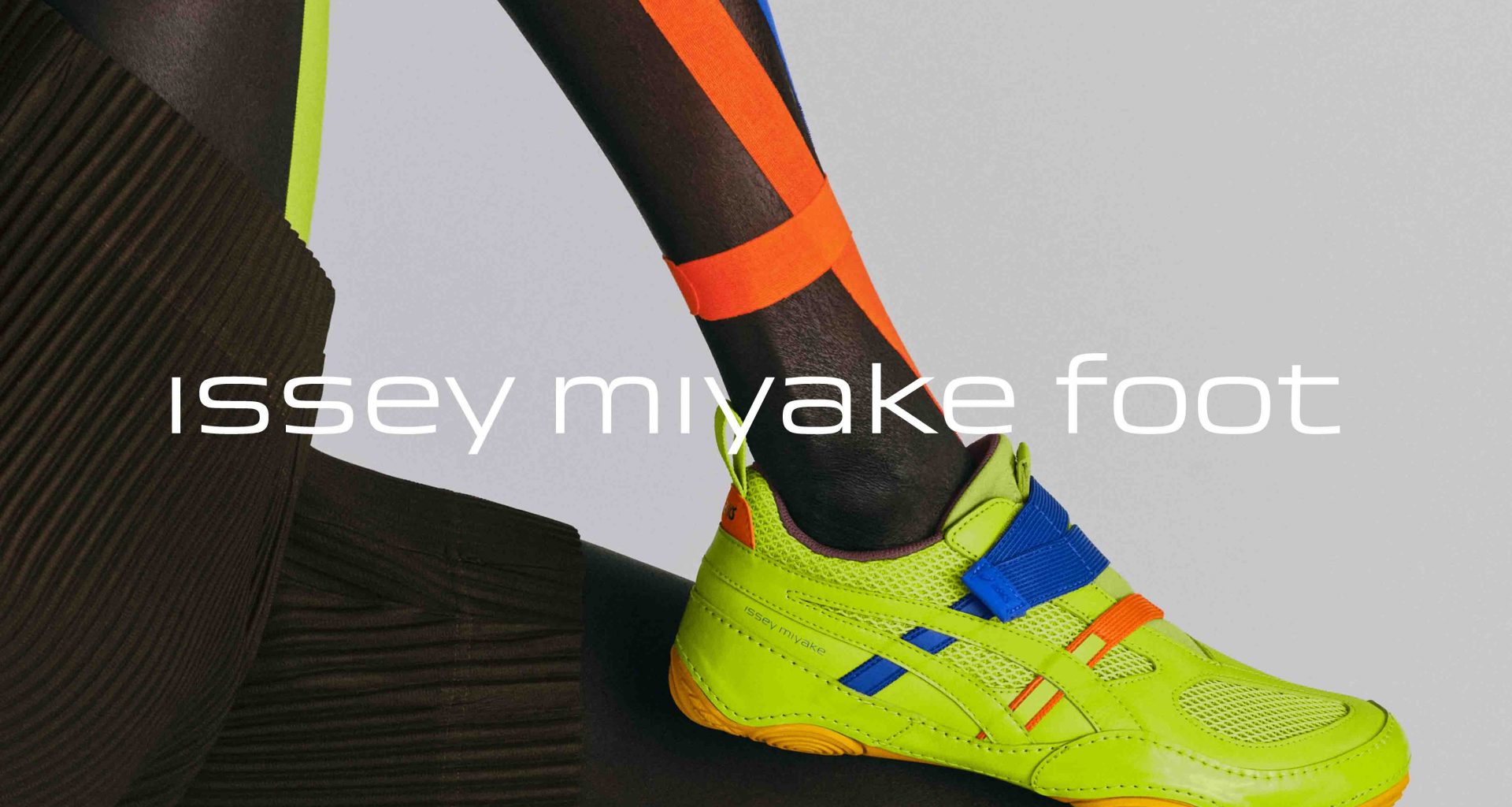 ASICS and MIYAKE DESIGN STUDIO Debut First Footwear Collaboration with “HYPER TAPING” - Alvinology