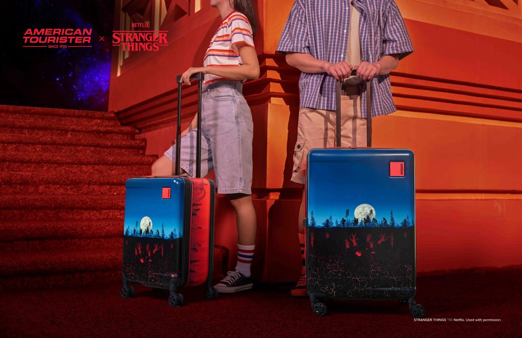 American Tourister Opens a Rift to the Upside Down with Epic ‘Stranger Things’ Luggage Collection - Alvinology