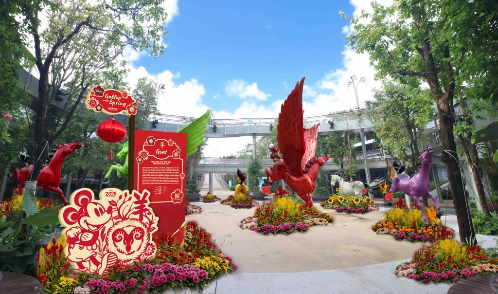 Mickey and Minnie Make Their Debut at Sentosa Sensoryscape for Year of the Fire Horse Celebrations - Alvinology