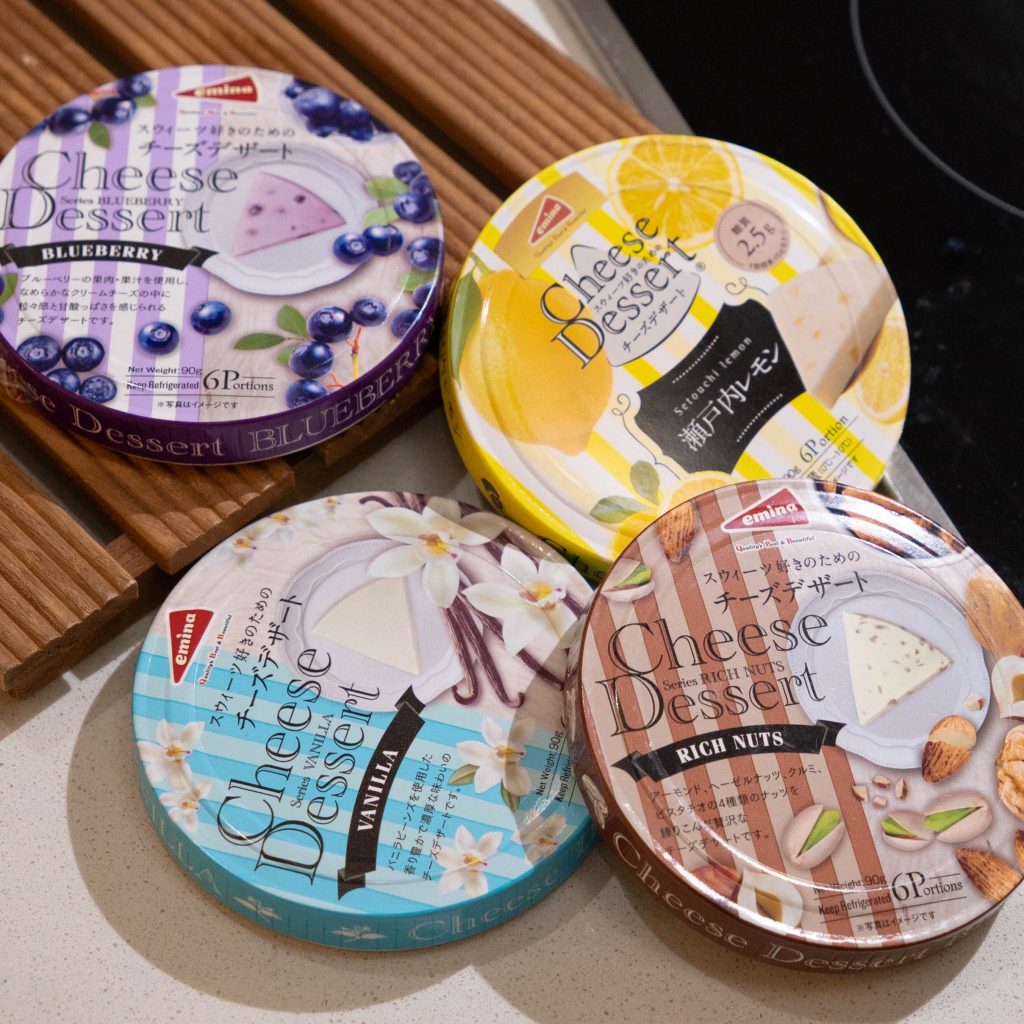 Japan’s Emina Cheese Dessert Is Now Available in Singapore with Flavours like Blueberry, Vanilla and Lemon - Alvinology