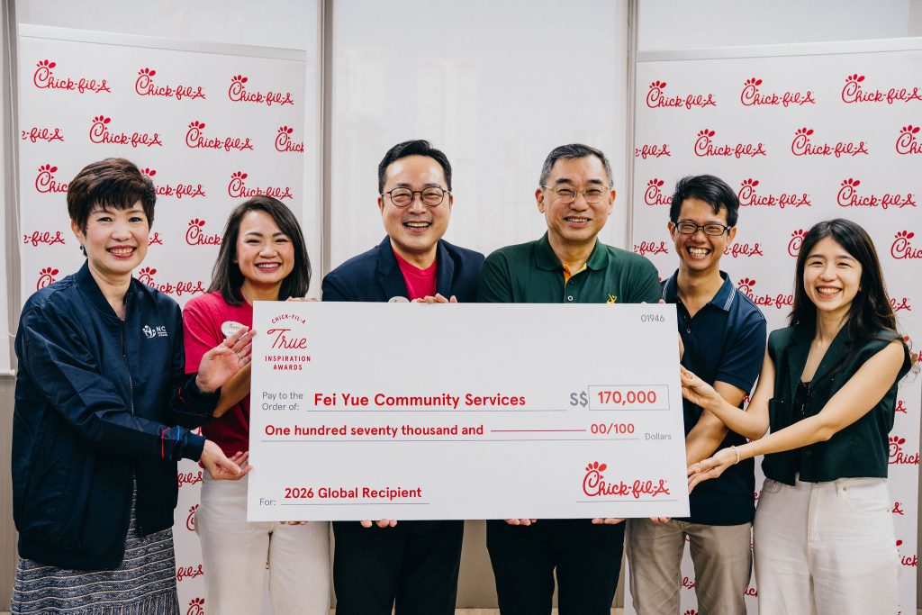 Chick-fil-A Awards First True Inspiration Grant in Singapore to Support Hidden Youth - Alvinology