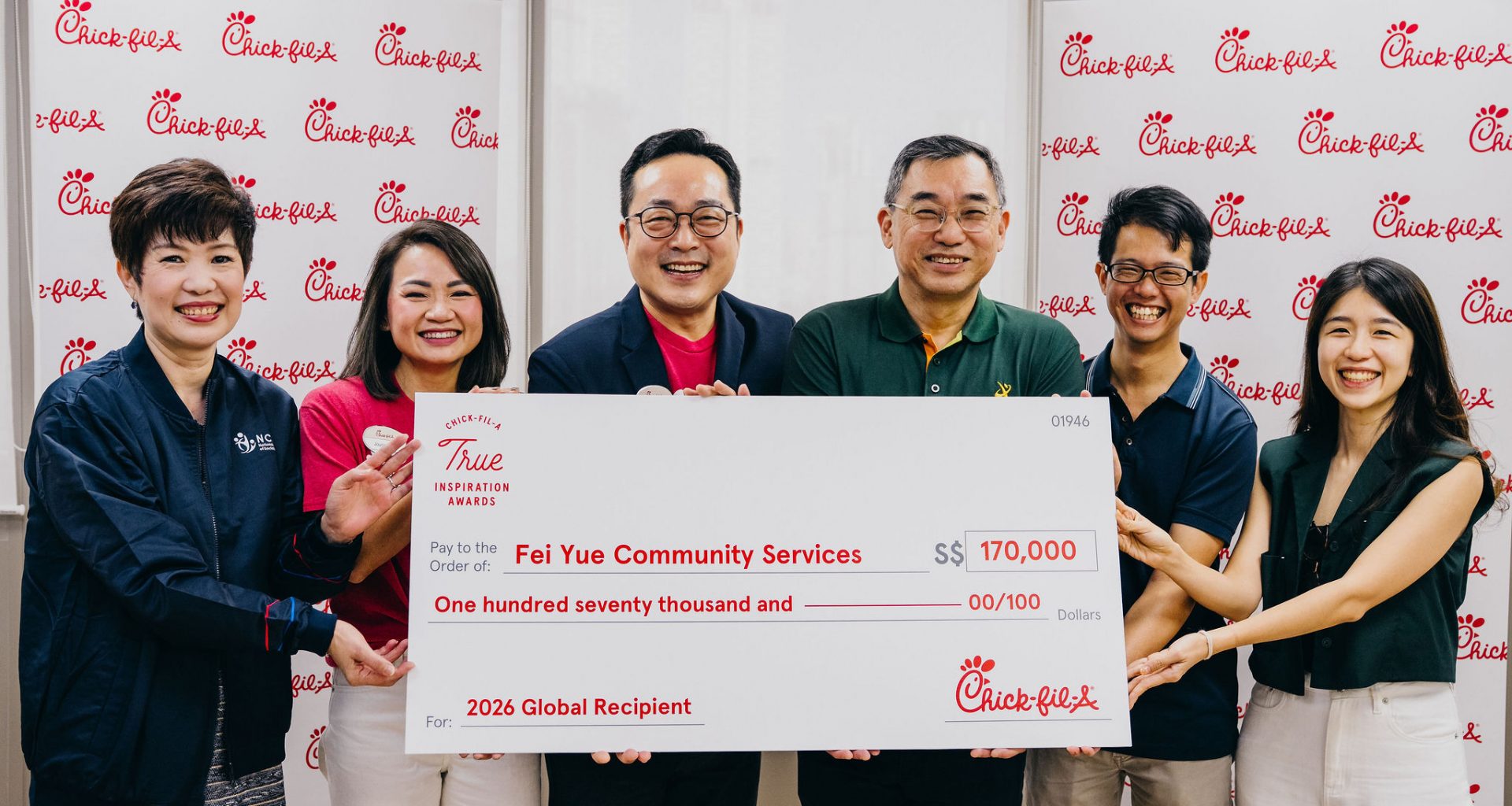Chick-fil-A Awards First True Inspiration Grant in Singapore to Support Hidden Youth - Alvinology