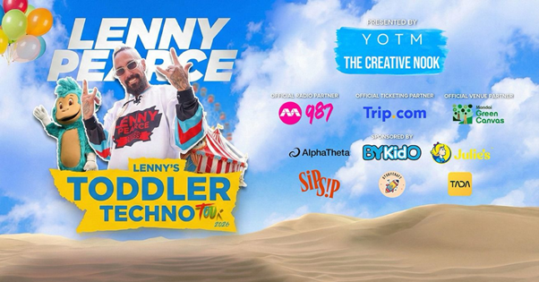 Get Ready to Rave: Lenny’s Toddler Techno Tour Hits Singapore This January - Alvinology
