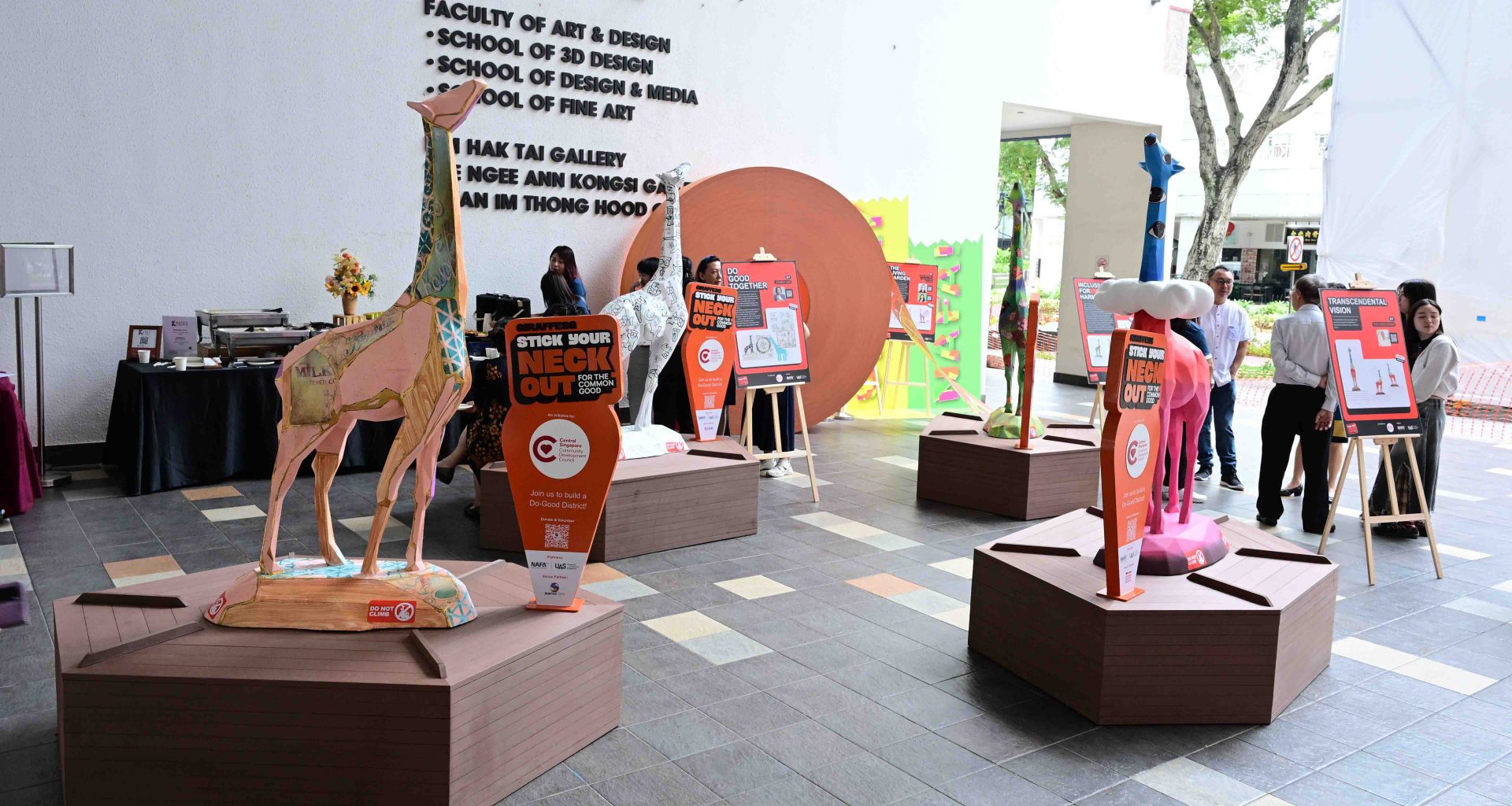 GiraffeSG@Central Turns Public Art into a Platform for Community Good - Alvinology