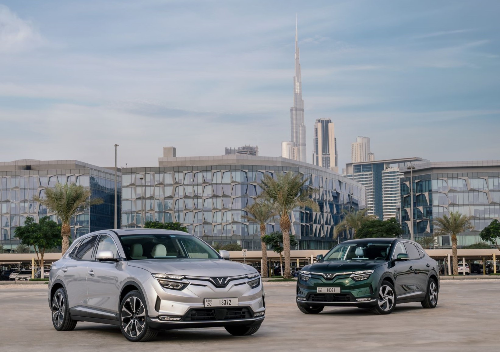 VinFast Makes 2025 Vietnam’s Car Moment, From Hai Phong to the Middle East VinFast VF 8 model in UAE.