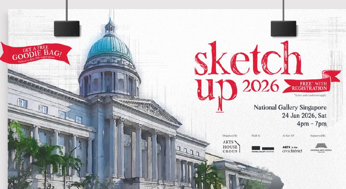 Sketch Up 2026 Brings Art and Community Together in Singapore’s Civic District - Alvinology