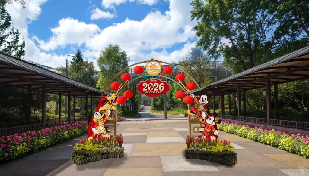 Mickey and Minnie Make Their Debut at Sentosa Sensoryscape for Year of the Fire Horse Celebrations - Alvinology