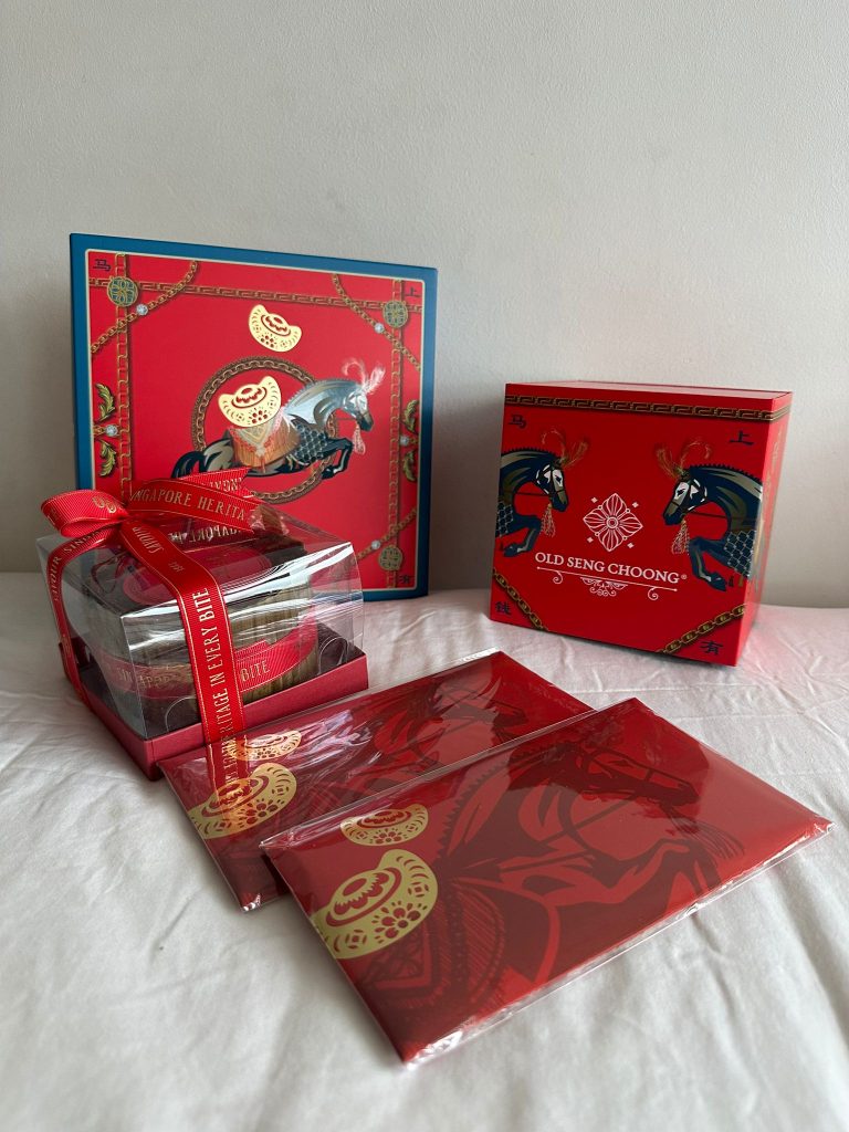 Old Seng Choong Ushers in the Year of the Horse with Applewood Bak Kwa and Festive Scarves - Alvinology
