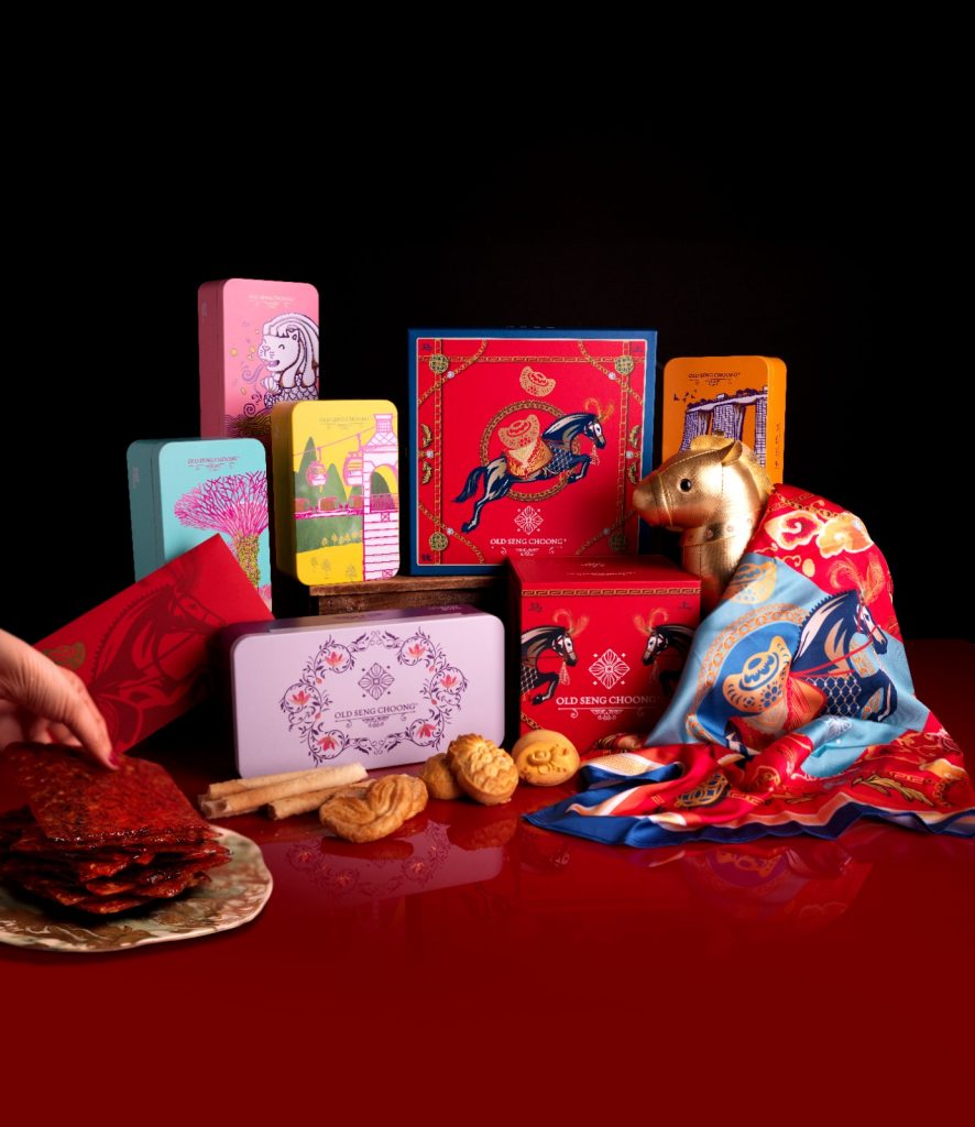 Old Seng Choong Ushers in the Year of the Horse with Applewood Bak Kwa and Festive Scarves - Alvinology
