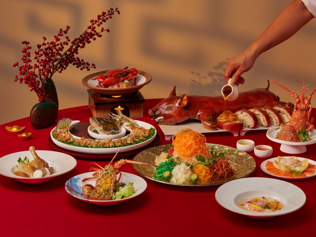 [Review] Golden Peony’s Dragon-Shaped Perch, Gold Flakes Yu Sheng and Flambéed Suckling Pig Presents A Refined Cantonese Feast for the Year of the Horse - Alvinology