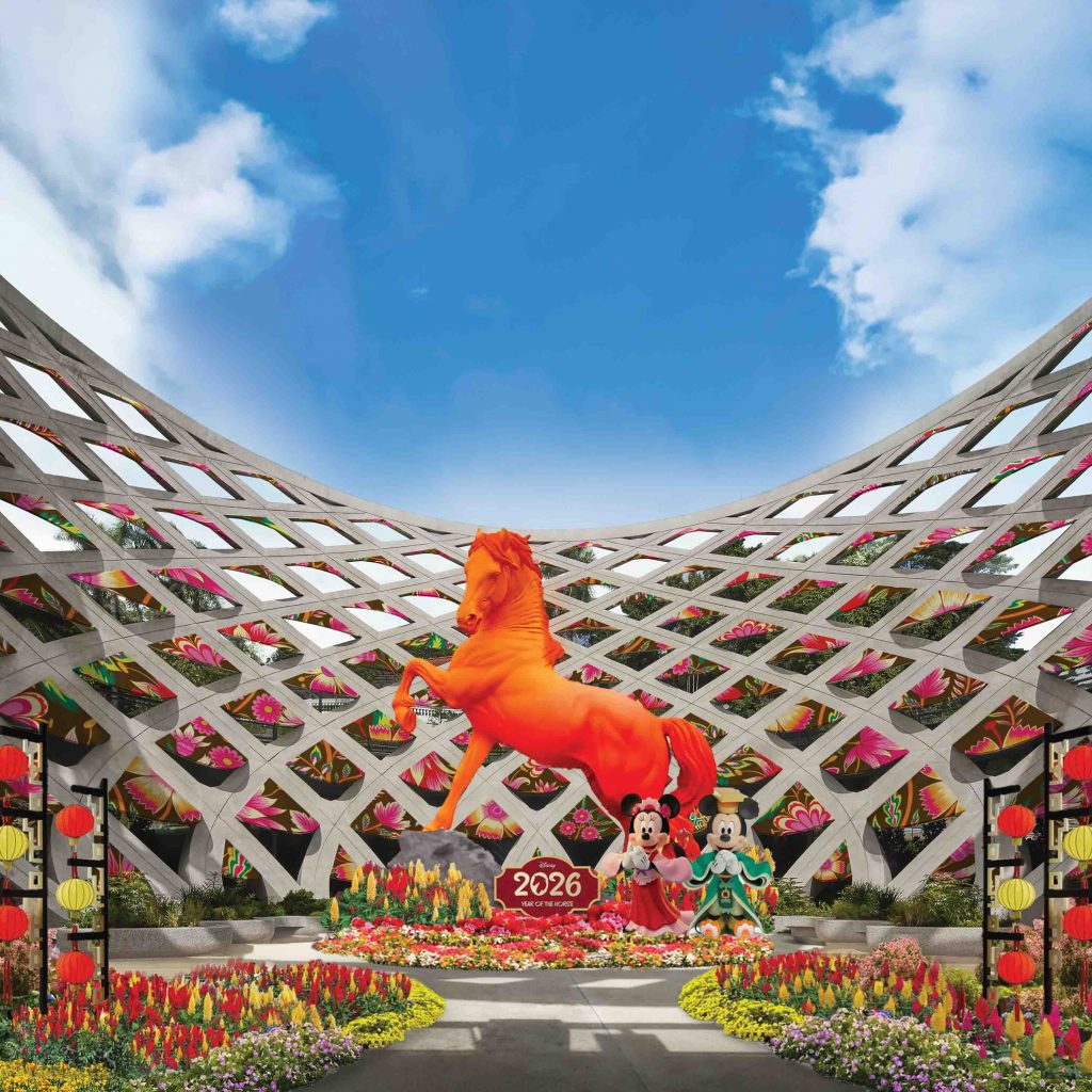 Mickey and Minnie Make Their Debut at Sentosa Sensoryscape for Year of the Fire Horse Celebrations - Alvinology