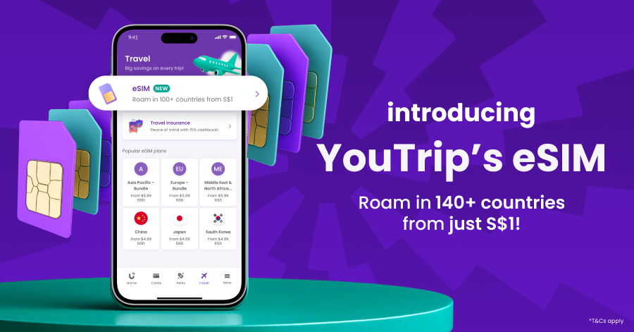 YouTrip Launches Global eSIM, Offering Seamless Connectivity in Over 140 Countries from S$1 - Alvinology