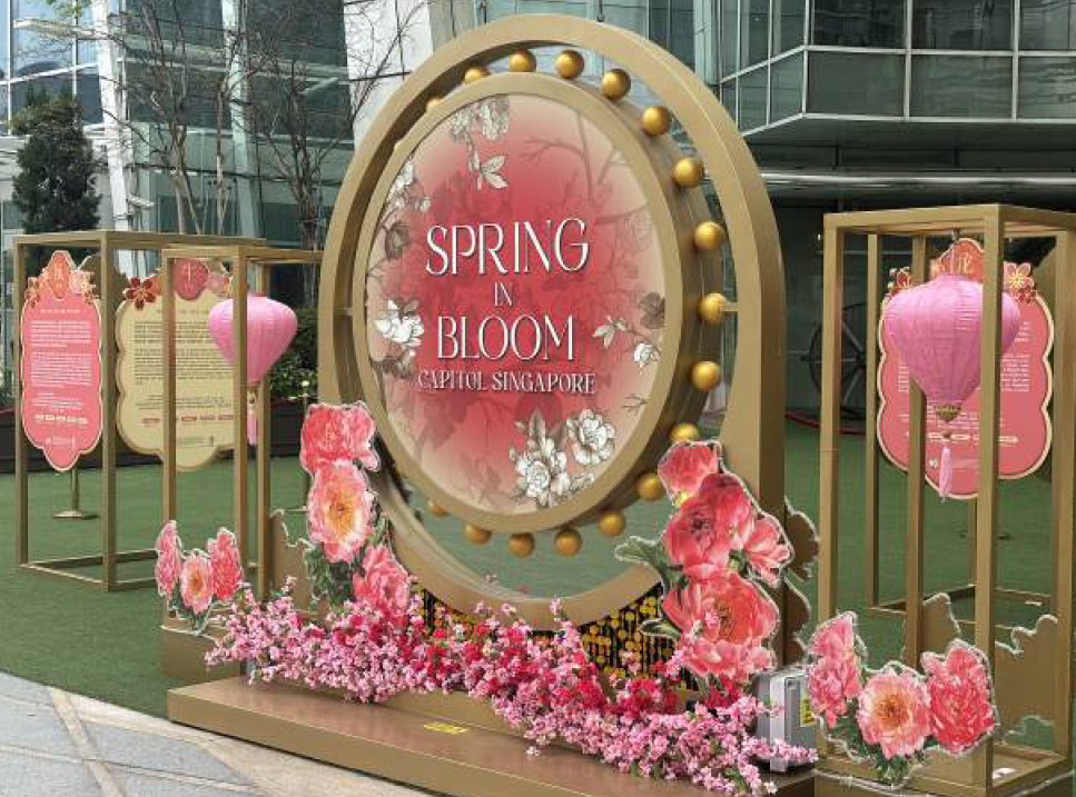 Love and Prosperity Blossom at Capitol Singapore and CHIJMES This Lunar New Year and Valentine’s Season - Alvinology