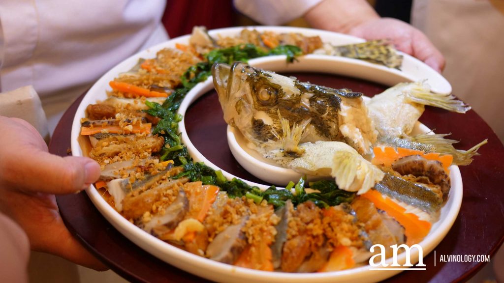 [Review] Golden Peony’s Dragon-Shaped Perch, Gold Flakes Yu Sheng and Flambéed Suckling Pig Presents A Refined Cantonese Feast for the Year of the Horse - Alvinology