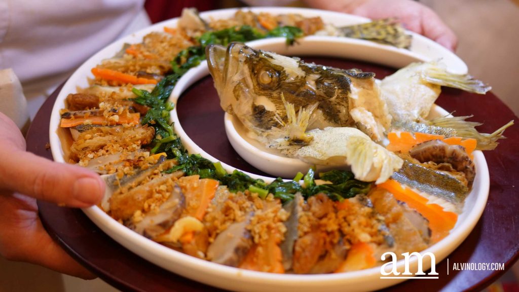 [Review] Golden Peony’s Dragon-Shaped Perch, Gold Flakes Yu Sheng and Flambéed Suckling Pig Presents A Refined Cantonese Feast for the Year of the Horse - Alvinology