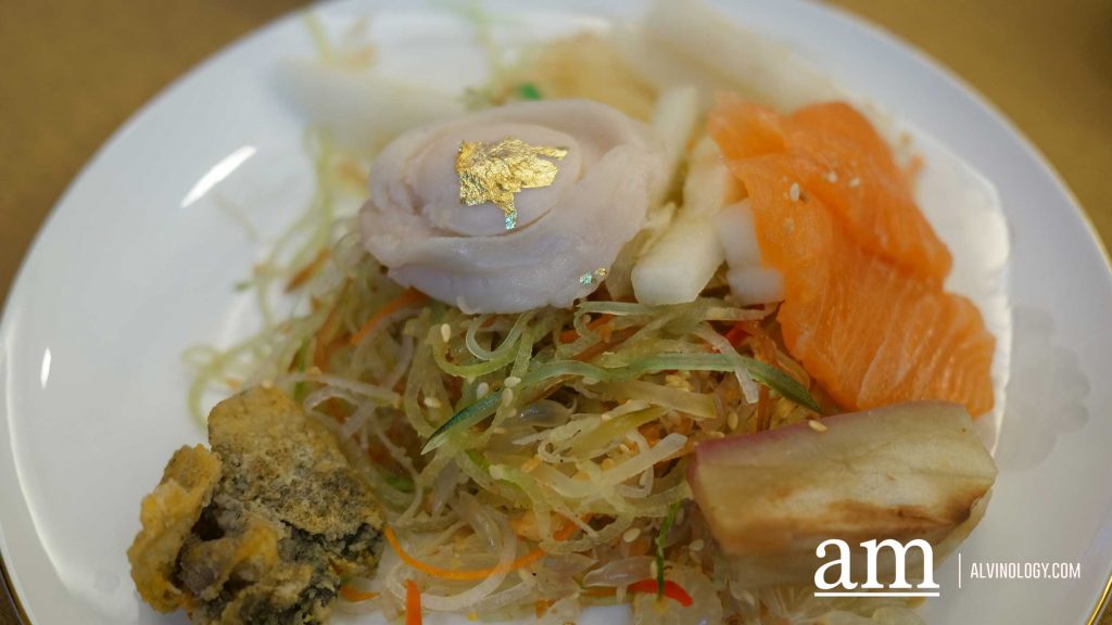 [Review] Golden Peony’s Dragon-Shaped Perch, Gold Flakes Yu Sheng and Flambéed Suckling Pig Presents A Refined Cantonese Feast for the Year of the Horse - Alvinology
