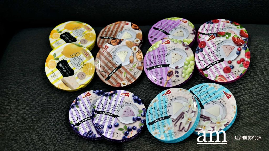 Japan’s Emina Cheese Dessert Is Now Available in Singapore with Flavours like Blueberry, Vanilla and Lemon - Alvinology