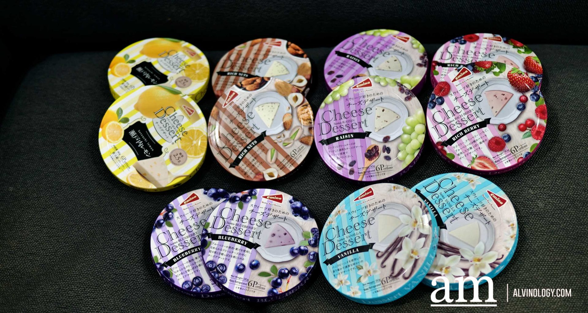 Japan’s Emina Cheese Dessert Is Now Available in Singapore with Flavours like Blueberry, Vanilla and Lemon - Alvinology