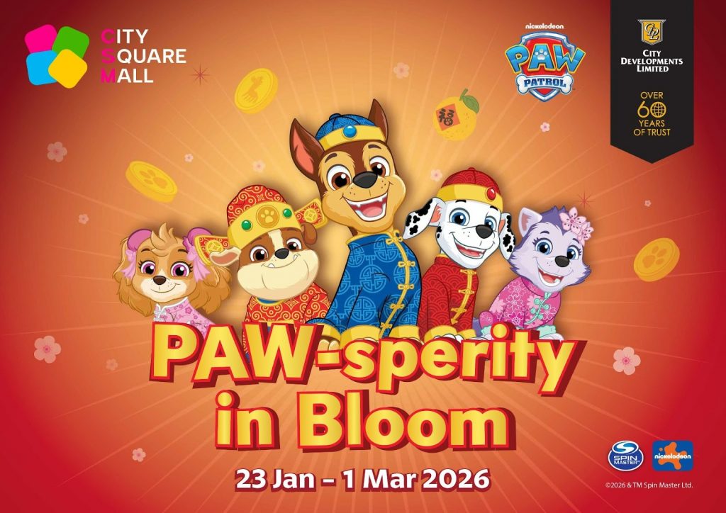 City Square Mall Ushers in a Sustainable and Joyous Chinese New Year with PAW Patrol - Alvinology