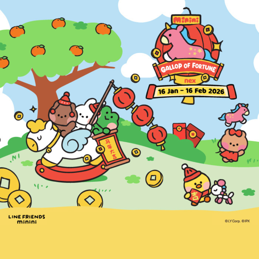 Ride into Fortune with LINE FRIENDS and BHG Lunar New Year Fair at NEX - Alvinology