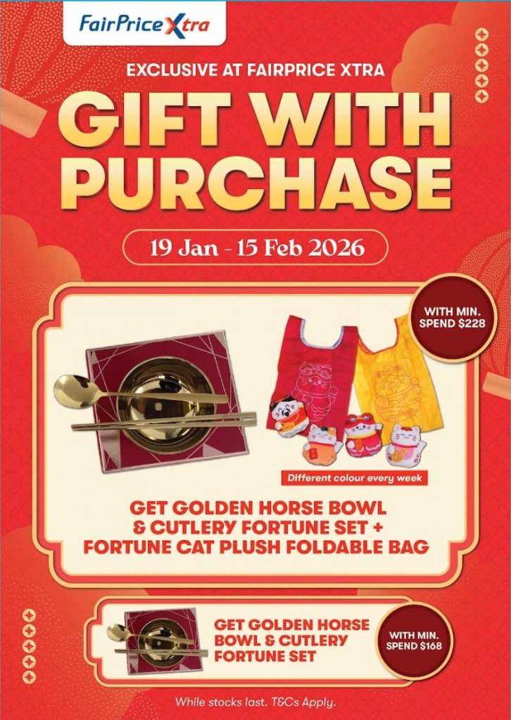 FairPrice Xtra Ushers in a Playful Chinese New Year with the Launch of Xtra Play Market - Alvinology