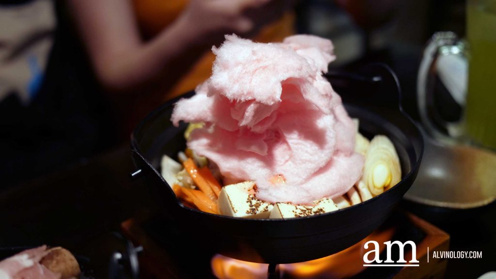 [Review] Cotton Candy Sukiyaki and Bear Hot Pots at Katanashi AN, An Affordable CBD Japanese Restaurant - Alvinology