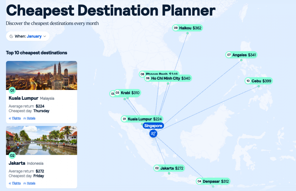 New Skyscanner Tool Shows Where and When Singaporeans Can Fly Cheaper in 2026 - Alvinology