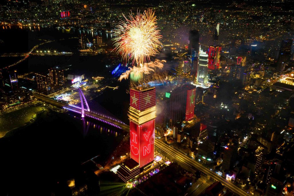 Saigon Marina IFC Lights Up Ho Chi Minh City Skyline on Lunar New Year’s Eve - Alvinology