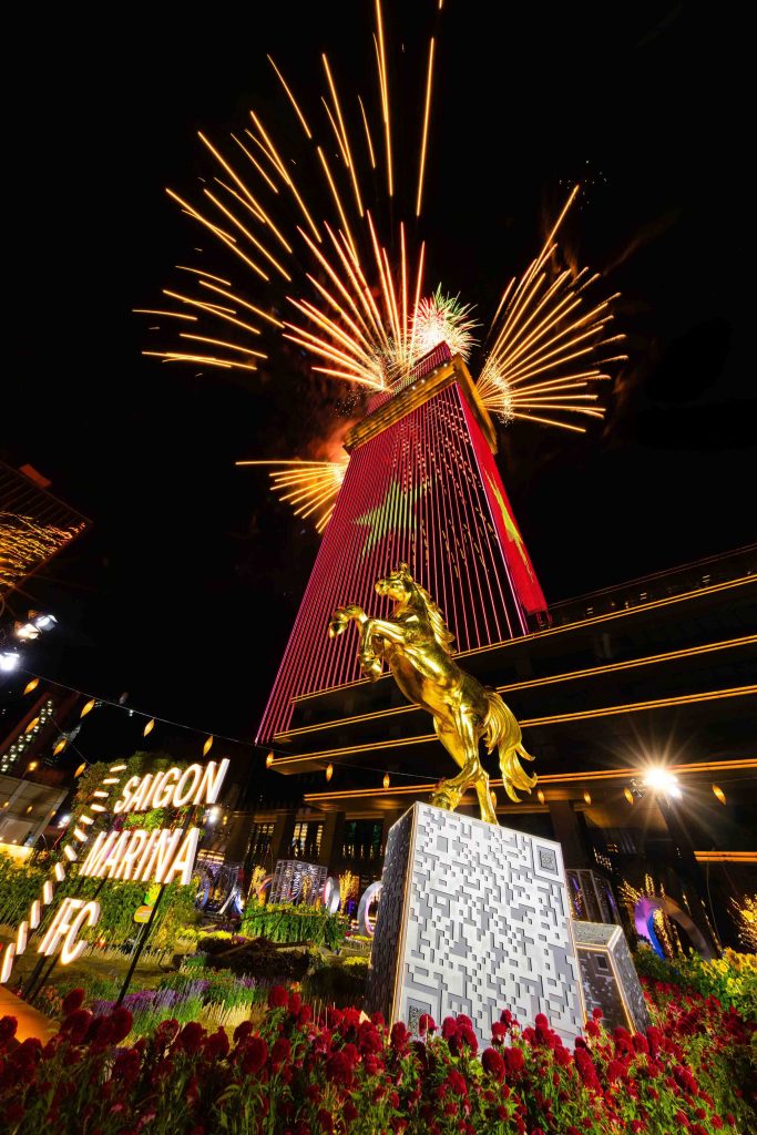 Saigon Marina IFC Lights Up Ho Chi Minh City Skyline on Lunar New Year’s Eve - Alvinology