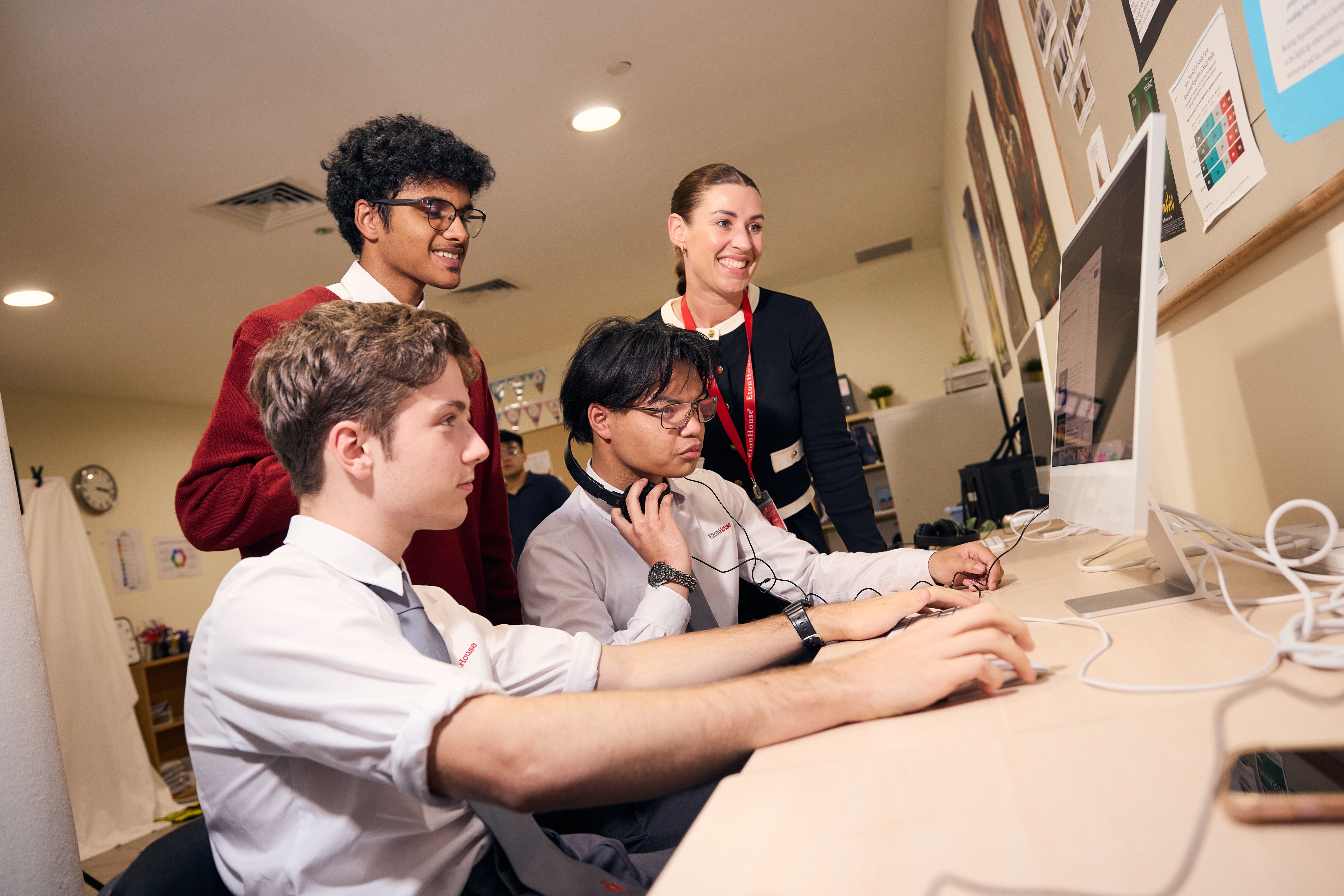 EtonHouse Rolls Out Enterprise AI Workspace with OpenAI, Aligning Education with Singapore’s National AI Push Students of EtonHouse using a computer