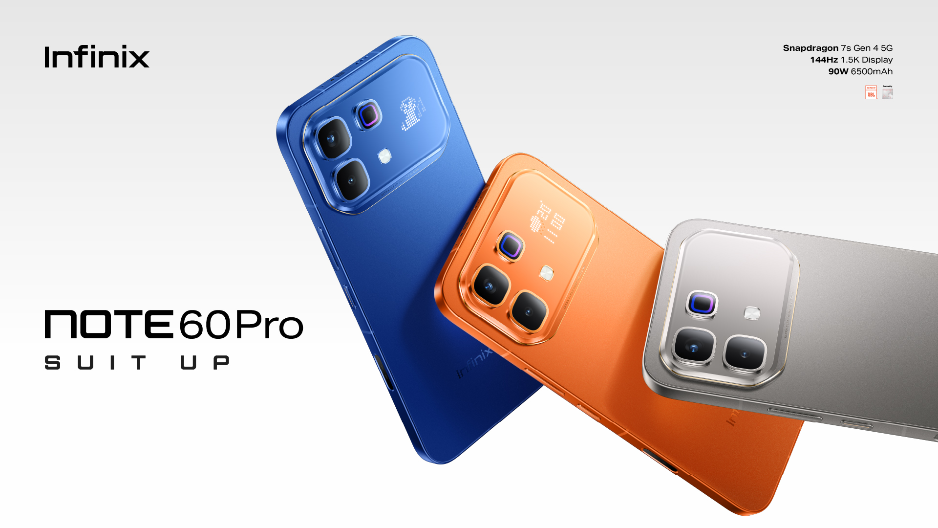 Infinix NOTE 60 SERIES Brings Innovation with Interactive Design and Snapdragon Processor Infinix NOTE 60 Pro