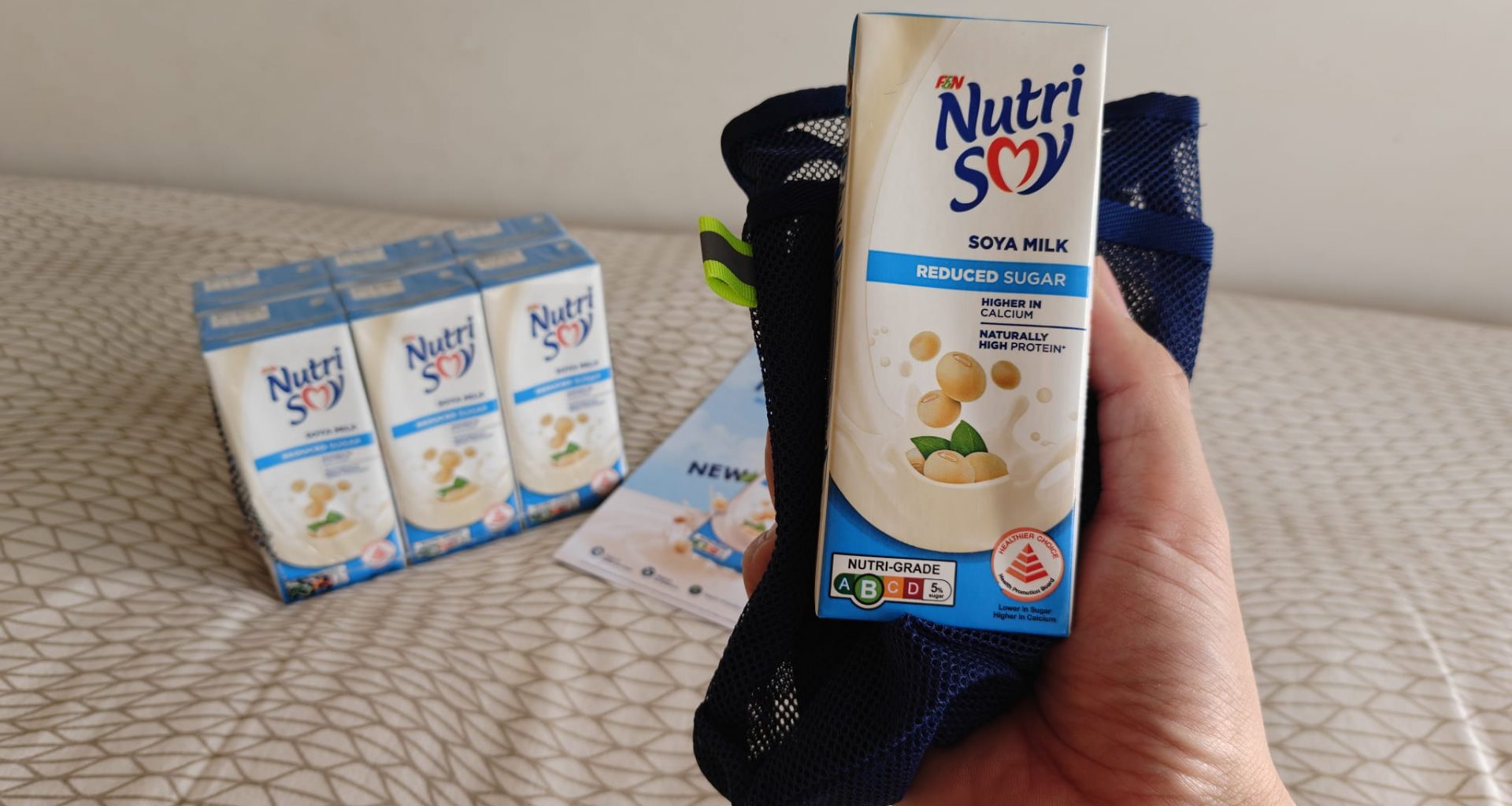 Convenient 250ml NUTRISOY Single Serve Soy Milk Packs Now Available in Stores - Alvinology