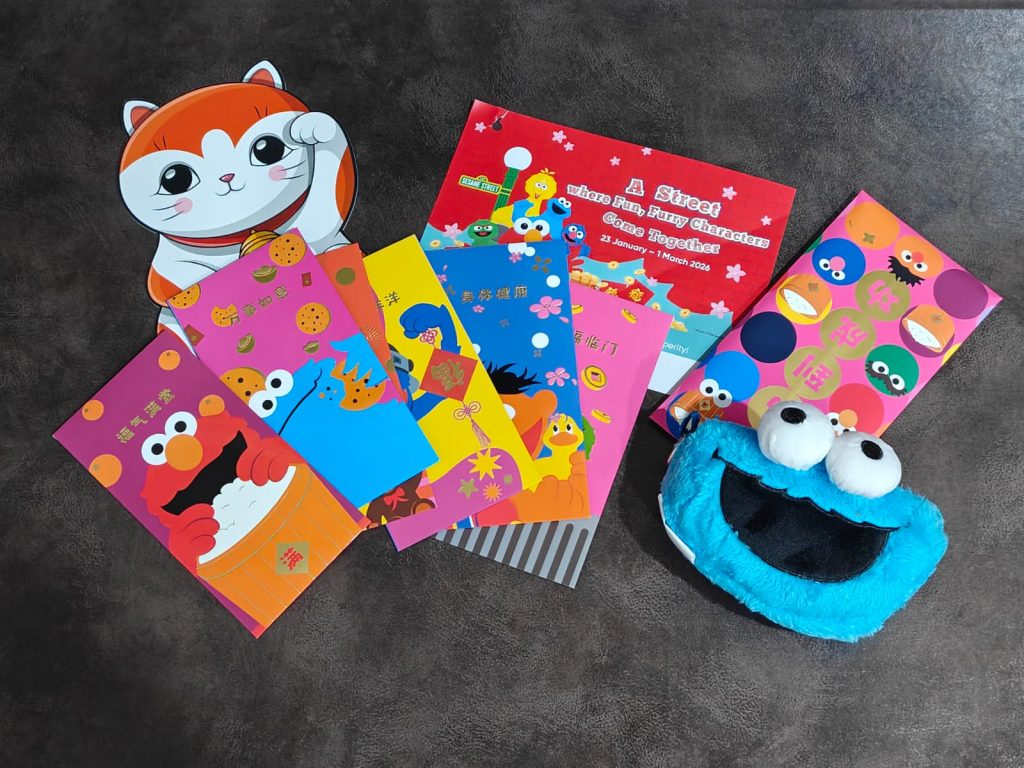 UOL Malls Bring Sesame Street Fun to Lunar New Year Shopping at United Square and Velocity@Novena Square - Alvinology