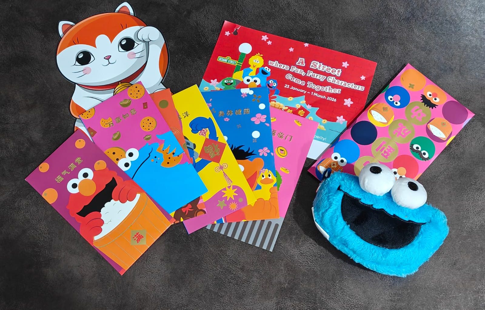 UOL Malls Bring Sesame Street Fun to Lunar New Year Shopping at United Square and Velocity@Novena Square - Alvinology