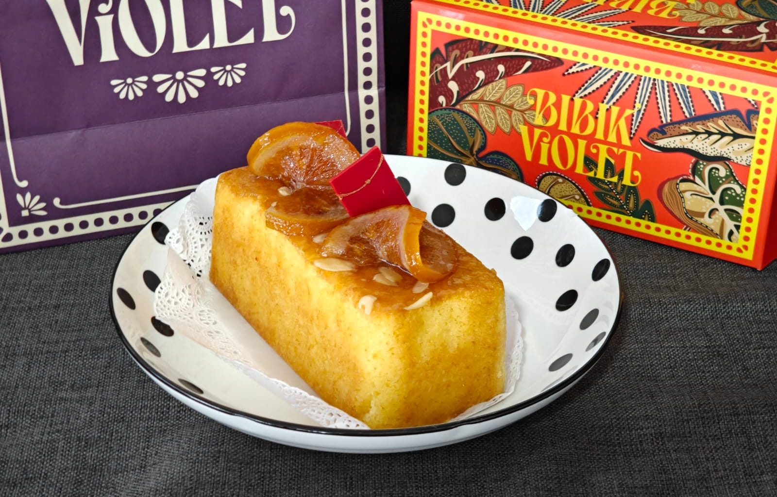 Indulge in Heritage This CNY with Bibik Violet’s Moist and Fragrant Orange Sugee Cake - Alvinology