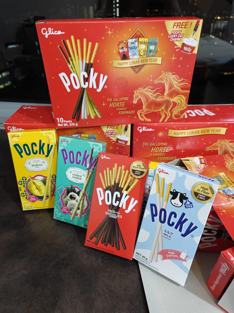 Glico’s Festive Pocky Packs and Almond Koka: The Perfect Pairing for CNY - Alvinology